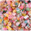 Combo 100 charm slime trong suốt, phụ kiện trang trí kẹp tóc, làm đồ handmade, DIY, trang trí tiểu cảnh