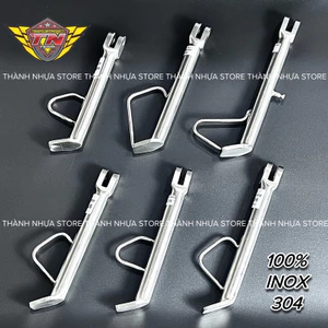 Chân chống inox - Chống nghiêng inox 304 Si/Wave/Ex/Win/Rai/Vario