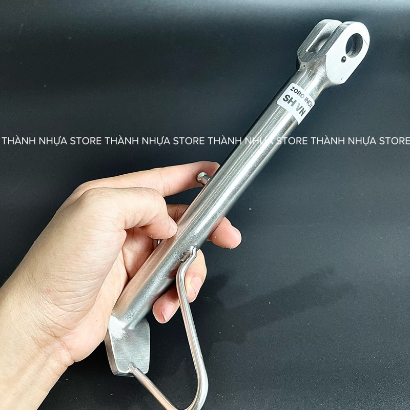 Chân chống inox - Chống nghiêng inox 304 Si/Wave/Ex/Win/Rai/Vario