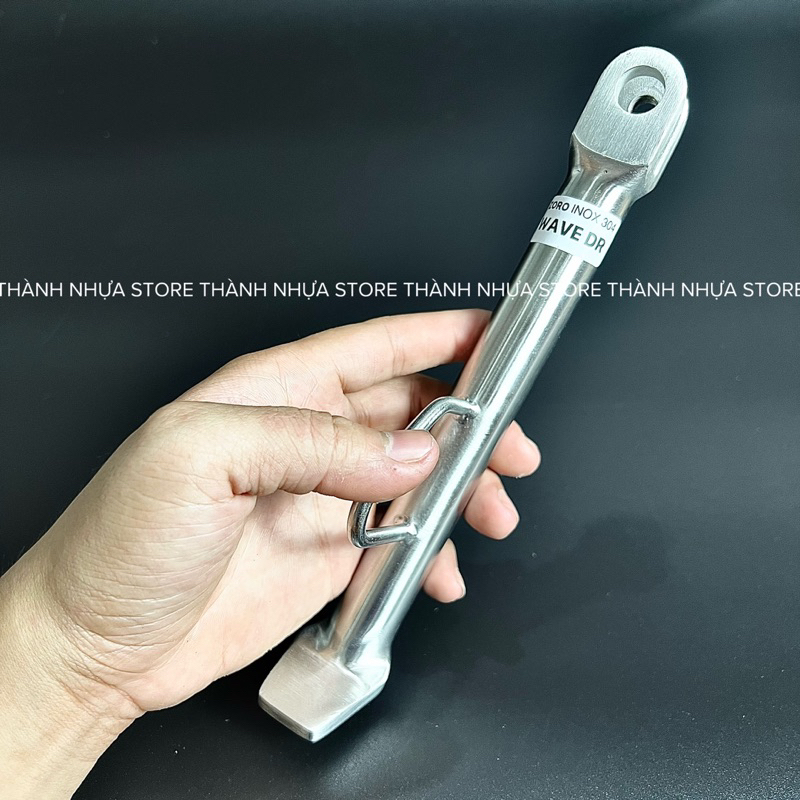 Chân chống inox - Chống nghiêng inox 304 Si/Wave/Ex/Win/Rai/Vario