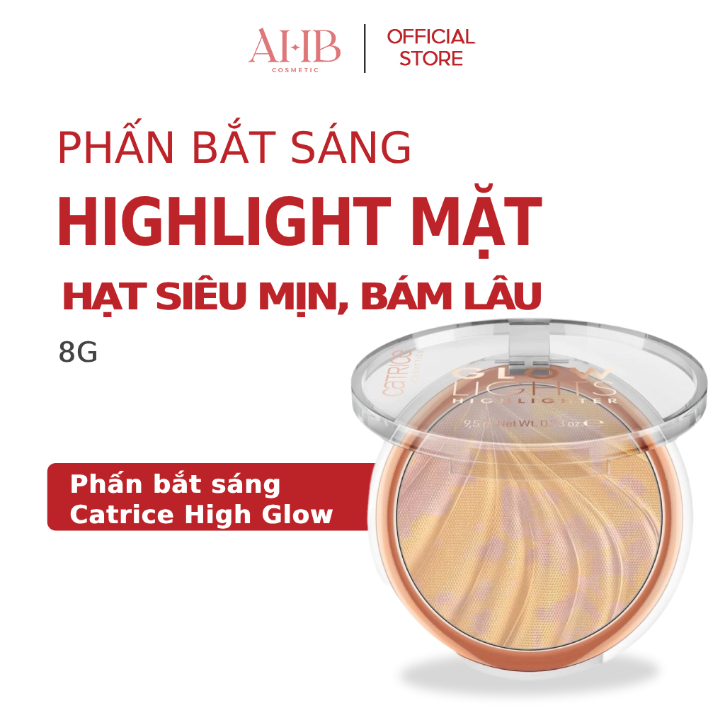 Phấn bắt sáng Catrice High Glow Mineral Highlighting Powder - AHB Cosmetics