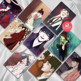 [SẴN] Quỷ Dạ Khúc / The Ghost's Nocturne | Hộp thẻ card laser 55 tấm BL Manhua | Lomo lomocard card có ánh laser