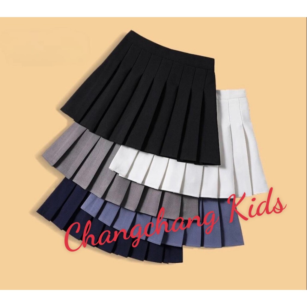 Chân váy xếp ly Hàn Quốc phong cách học sinh bé gái  CHANGCHANGKIDS cho mẹ và bé 3,4,5,6,7,8,9,10,12,13,14,15 tuổi