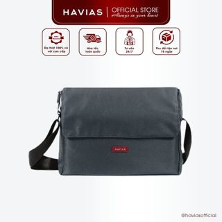 MESSENGER HAVIAS túi đeo chéo đựng vừa laptop vải Oxford cao cấp nhập khẩu