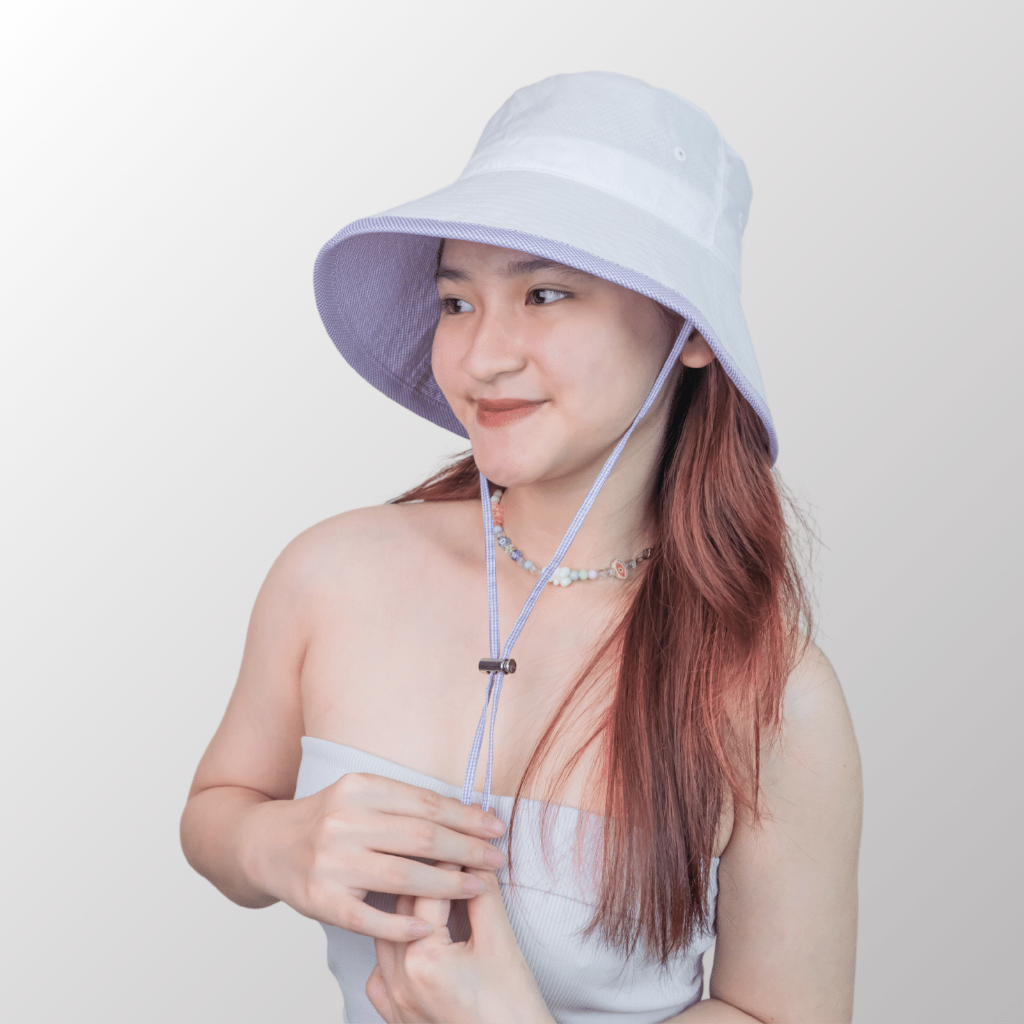 Mũ nón Bucket CARO MINI Chất Vải Dù Mỏng Nhẹ - Phong Cách Ulzzang Women - Pastelish