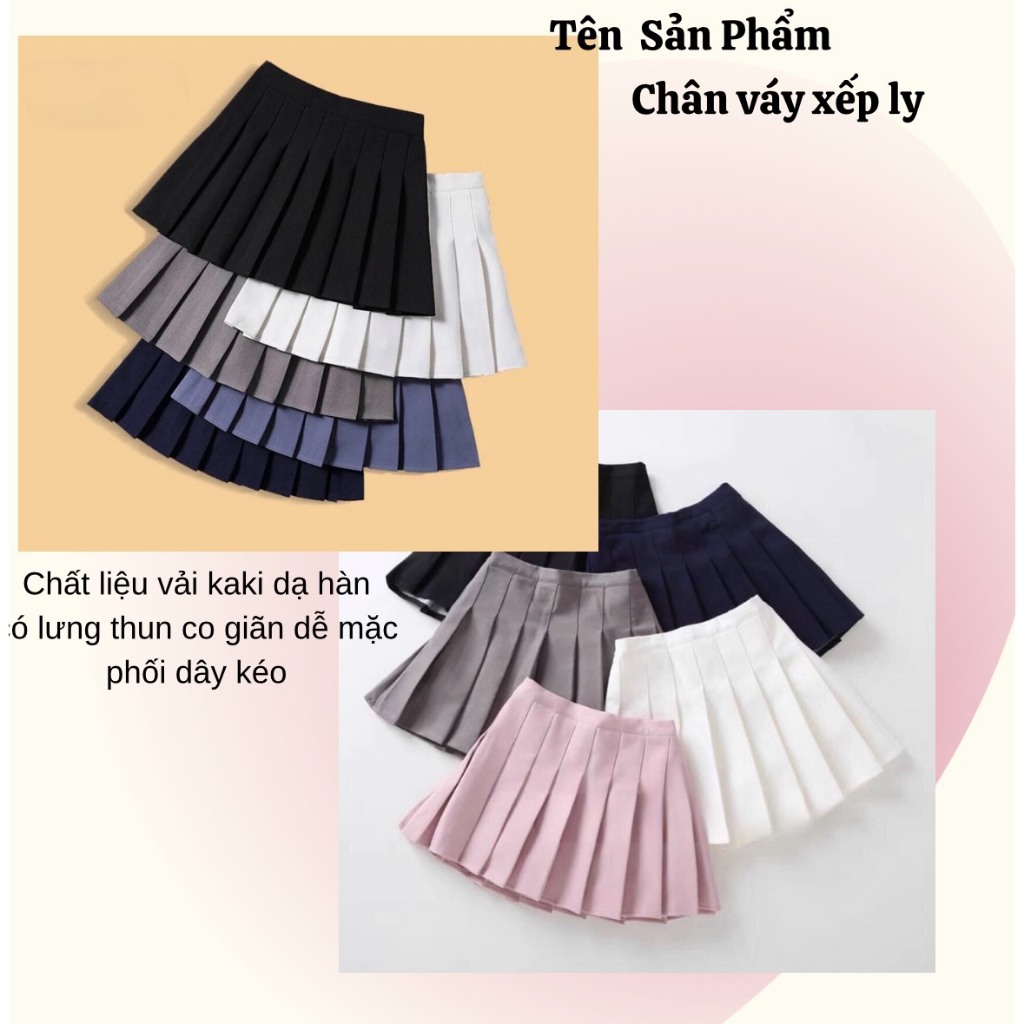 Chân váy xếp ly Hàn Quốc phong cách học sinh bé gái  CHANGCHANGKIDS cho mẹ và bé 3,4,5,6,7,8,9,10,12,13,14,15 tuổi