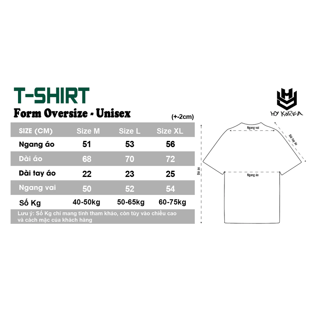 Áo thun unisex HY KOREA Thỏ Enjoy 1950 tay lỡ form rộng thumbnail 5