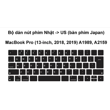 Apple Replacement Laptop Keyboard for MacBook Pro A1989 A2159 13