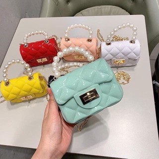 Túi Silicon Mini - Đeo Chéo Cho Mẹ Và Bé Đi Chơi Thời Trang Hàn Quốc Dễ Thương Cute Phomai Que Alulu.store