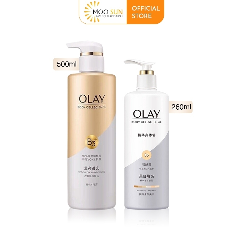 Ảnh Sữa Dưỡng Thể OLAY Vitamin C Bright Ultra Whitening Dưỡng Trắng Da Toàn Thân 260ml/90ml 3