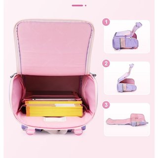 Balo học sinh chống gù, Balo đeo vai siêu nhẹ B-3257 - BINBES (KT 38x28x15cm)