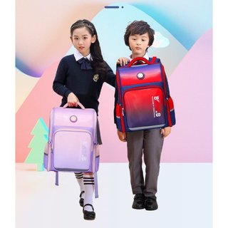 Balo học sinh chống gù, Balo đeo vai siêu nhẹ B-3257 - BINBES (KT 38x28x15cm)