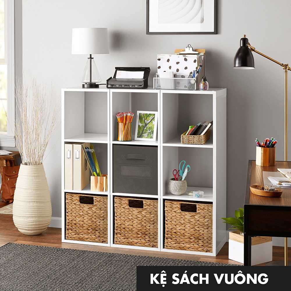 Ảnh Kệ gỗ MDF tổ ong Behomes lắp ráp thông minh không cần đinh vít 4