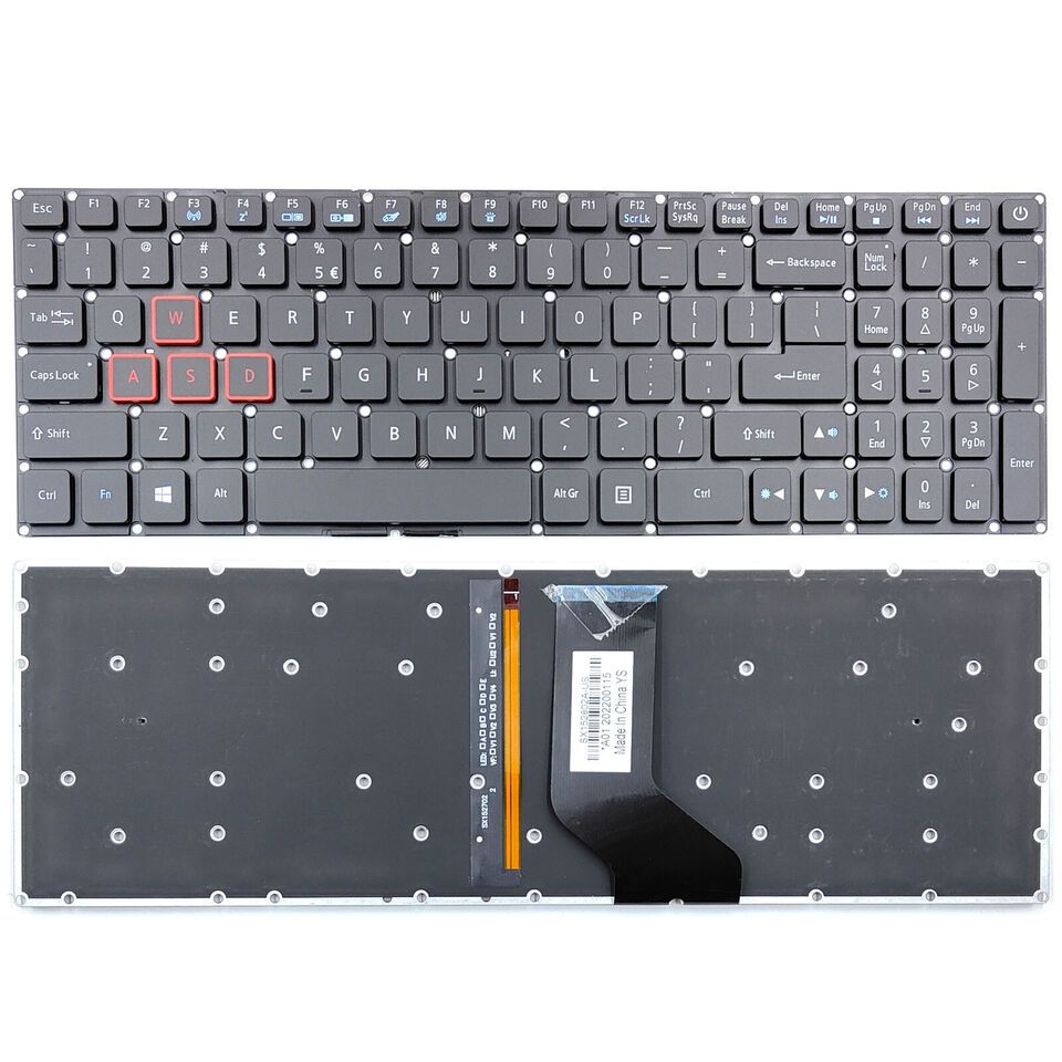 Nouveau Clavier Acer Predator Helios 300 Ph317-51 Avec Repose Pomme