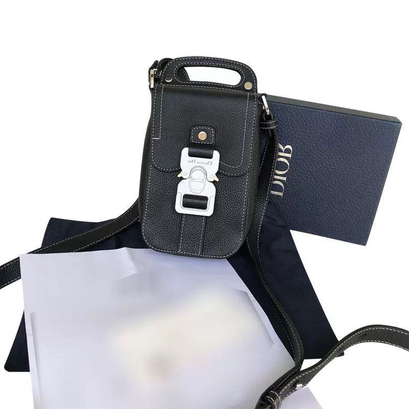 ⚡️[Hight Quality] Túi Đeo Chéo Nam Nữ D1or Saddle - Điểm Nhấn Khuy Bấm Chất Da Cao Cấp - Full Box Qccc