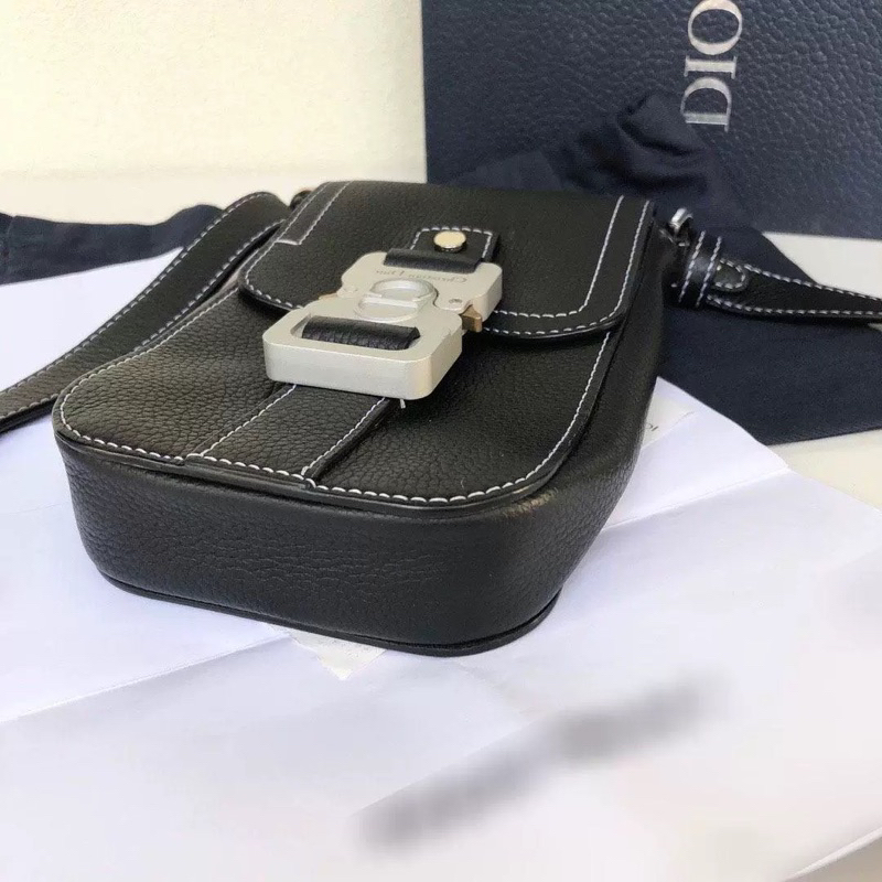 ⚡️[Hight Quality] Túi Đeo Chéo Nam Nữ D1or Saddle - Điểm Nhấn Khuy Bấm Chất Da Cao Cấp - Full Box Qccc