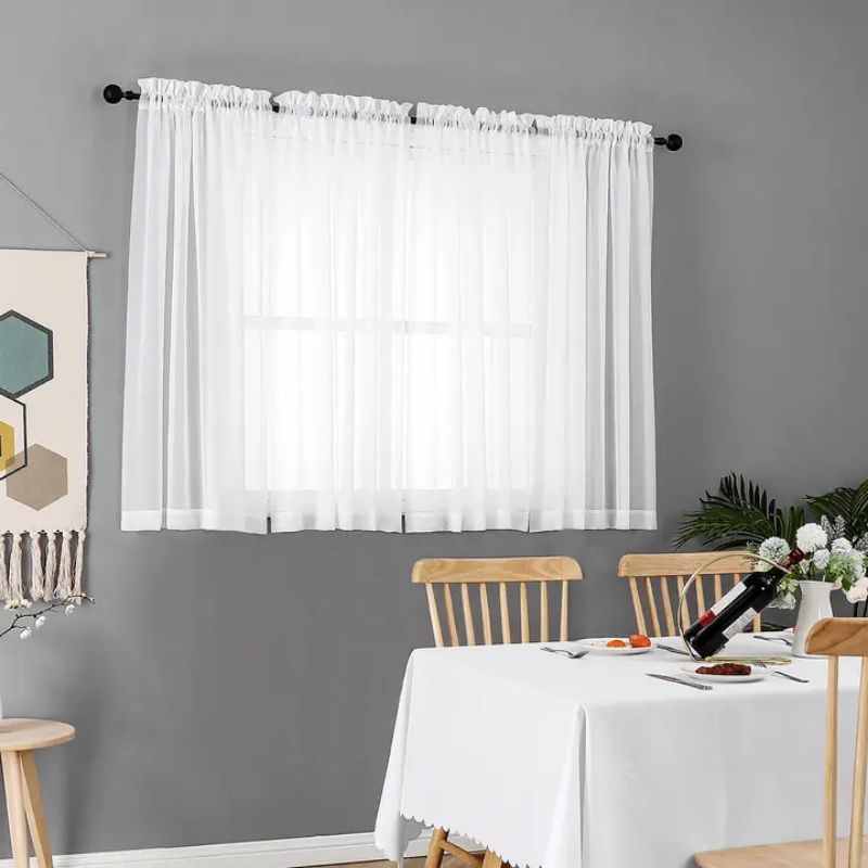 Rèm Voan Ngang 1,5m Cao 2m Nhiều Màu Sắc Trang Trí Nhà, Homstay ...