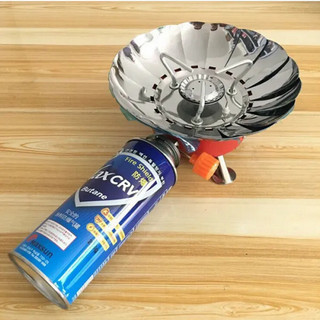 Bếp Ga Mini Chống Gió Có dây Chống Cháy , Gấp Gọn Tiện Dụng Cho Giã Ngoại Du Lịch