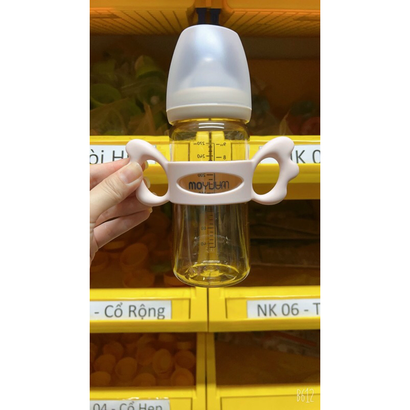 Tay cầm bình sữa Avent,Pieon, Hegen, Lassinoh, Moyuum silicon, phù hợp với tất cả bình cổ rộng..Tibongstore
