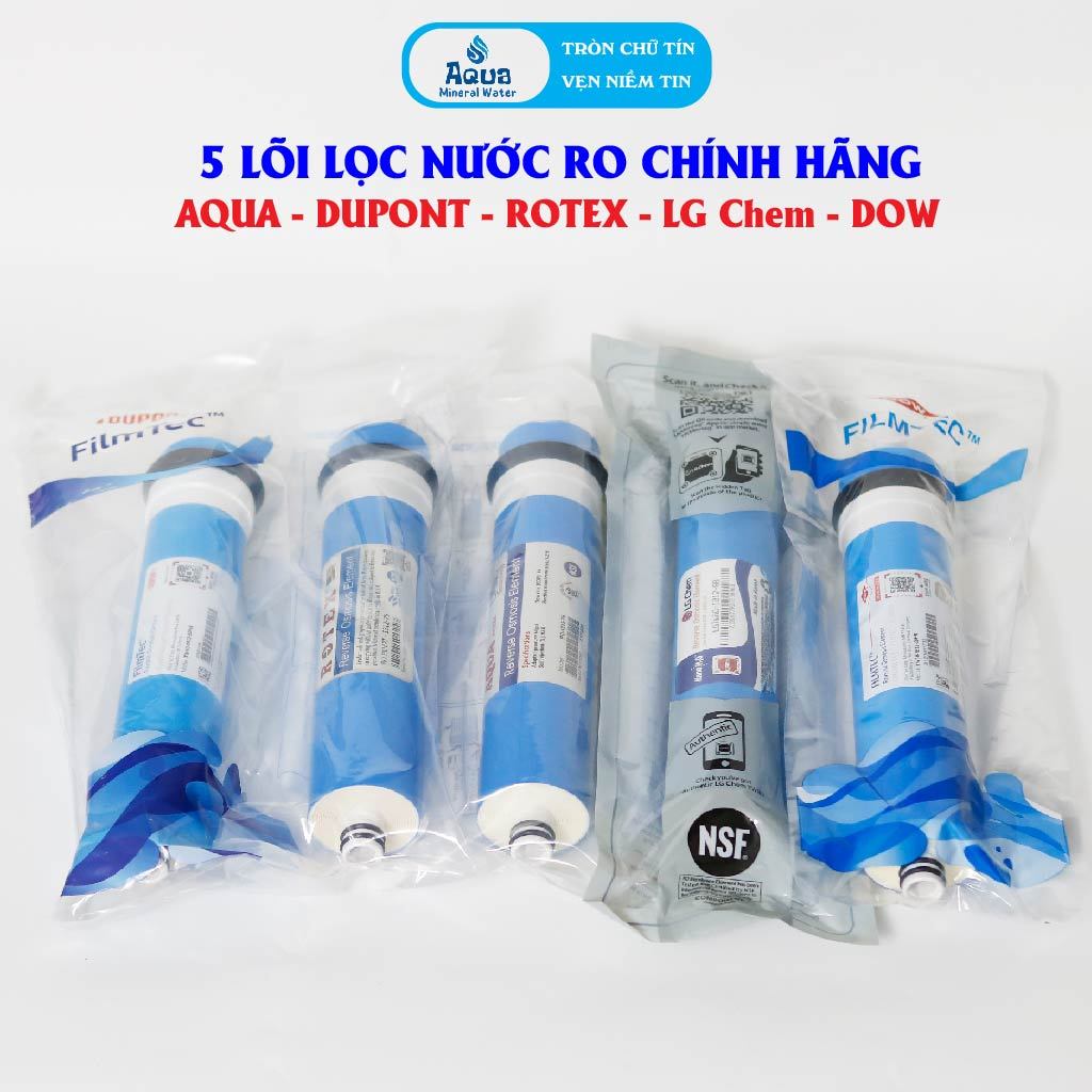Bộ 5 Lõi lọc nước Ro số 4 sử dụng tất các các máy lọc nước Ro chính ...