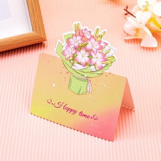 Thiệp 3D Nhiều Mẫu Đáng Yêu MEILI STORE