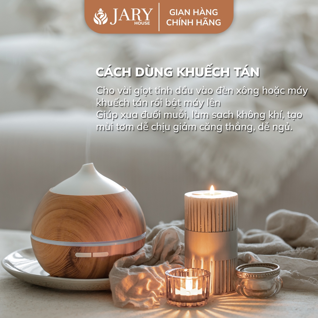 Sử dụng Lọ Tinh Dầu trong đời sống