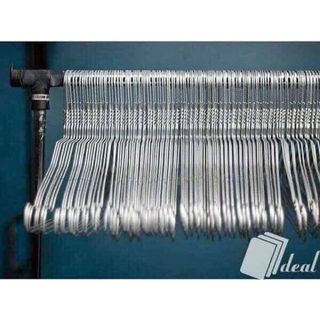 1 sét 9 Chiếc Móc Nhôm Phơi Quần Áo - Chất liệu: nhôm, bền đẹp và không xỉn màu