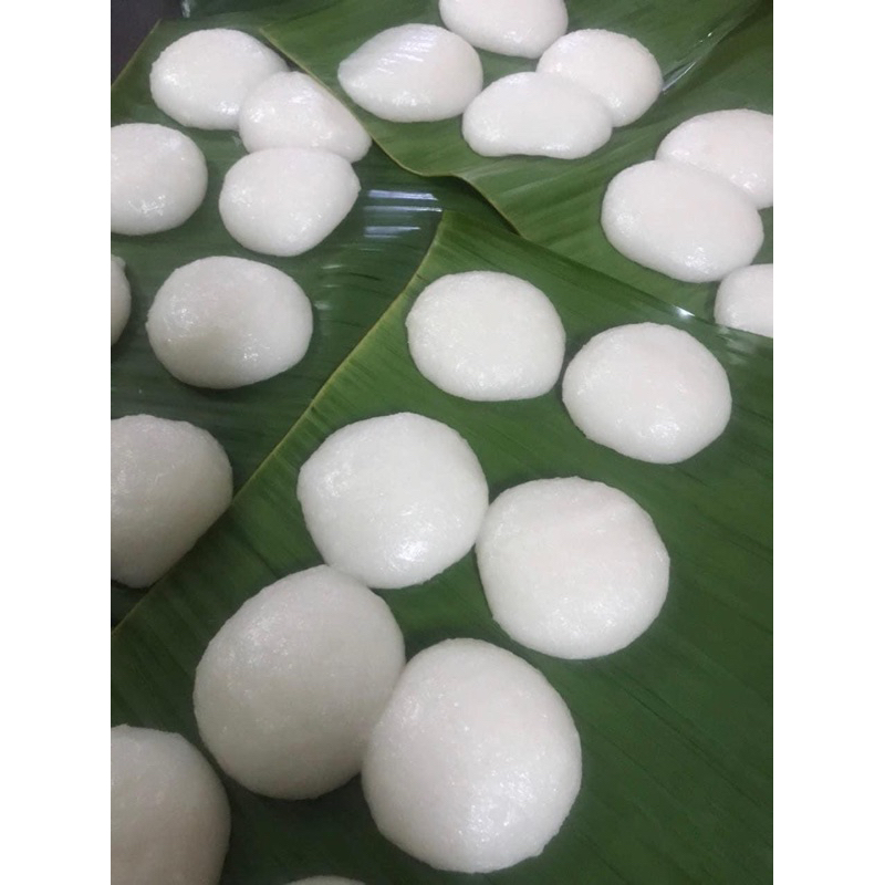 Bánh dày(bánh giầy) kẹp chả giã tay(bánh không) set 5 cặp-sỉ ib ...