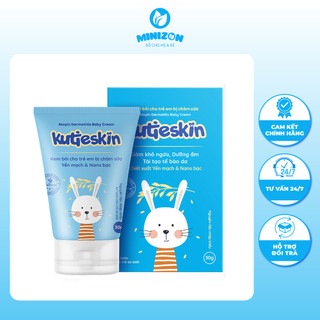 Kem Kutieskin bôi chàm sữa, dưỡng ẩm Atopic Dermatitis Baby cream 30g