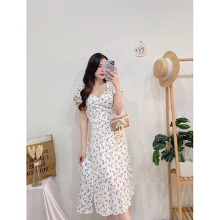 Thanh Lý Váy Hoa, Váy Maxi Dáng Dài Đi Biển Đi Làm