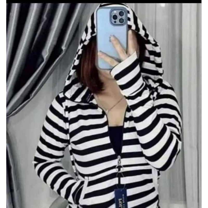 ÁO KHOÁC SỌC CHỐNG NẮNG THUN GÂN TĂM