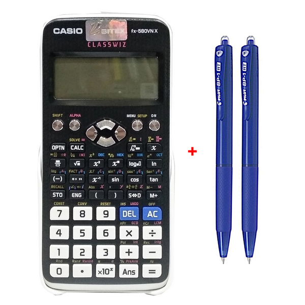 May tinh Casio FX 580 VNX hang chinh hang b o hanh 7 n m giup ng i dung co th d dang xem cac cong th c va bi u t ng Shopee Vi t Nam