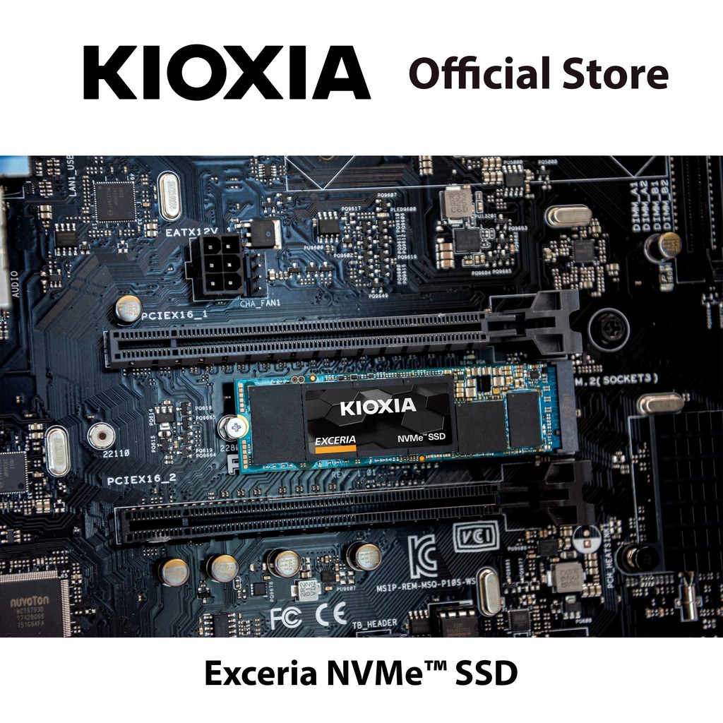 Ổ Cứng SSD NVMe KIOXIA Exceria G3 1TB / 2TB - Gen5x4 đọc 10000 ghi 8900 - BH 5 Năm
