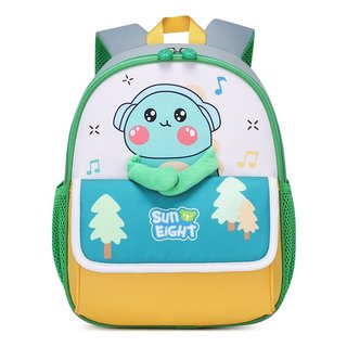 Balo mẫu giáo in hình, Balo đeo vai siêu nhẹ cho học sinh 90248 - SUN EIGHT (KT 30.5x23.5x12.5cm)
