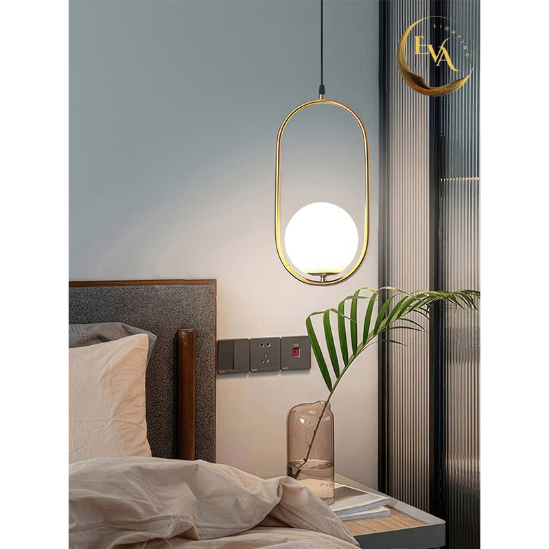 Đèn thả Decor EVA TY032-1 thả đầu giường, thả bàn ăn, thả phòng khách phong cách hiện đại bảo hành 12 tháng