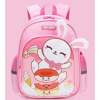 Balo mẫu giáo Sư Tử,  Balo đeo vai siêu nhẹ cho học sinh 22063 - SUN EIGHT (KT 30.5x23.5x12.5cm)