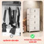 Tủ Quần Áo ENODA HOME, Tủ Trắng Gấp Gọn, Chăn Ga, Đồ Dùng Phòng Ngủ, Tủ Nhựa Có Bánh Xe, Màu Sắc Sang Trọng TUN047