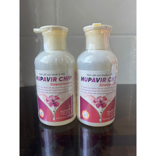 Nước Giặt Đồ Lót Và Quần Áo Hupavir Chip Sinecatechin - m,Nấm Khuẩn, Herpes, HPV, sùi mào gà, không làm khô da 330 ml