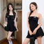 Jum Tuyết Mưa Dày Dặn Kèm Tang Nơ Siêu Xinh (có ảnh thật)