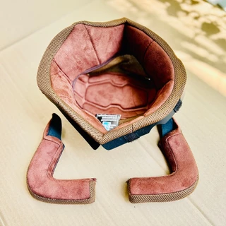 Lót thay cho mũ bảo hiểm 3/4 Balder Light phiên bản mới 1 lót và 2 ốp tai