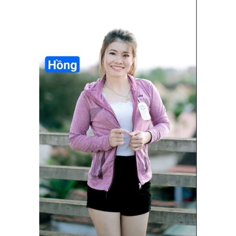 ÁO KHOÁC THUN ĐỐM Chống Nắng