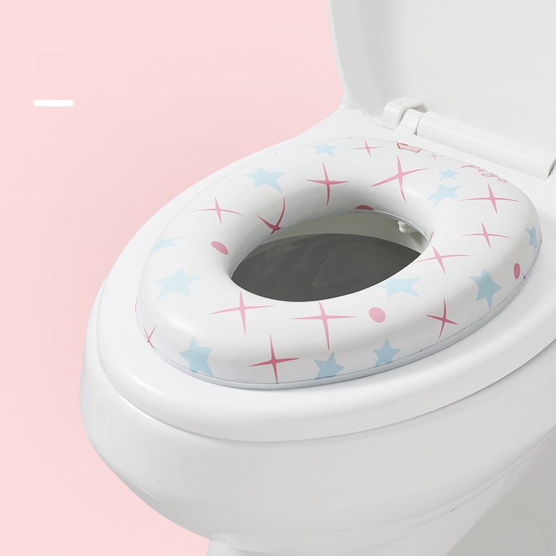 Ảnh Đệm Toilet Ngồi Đi Vệ Sinh Êm Ái Bệ Thu Nhỏ Bồn Cầu Cho Bé Yesure 4