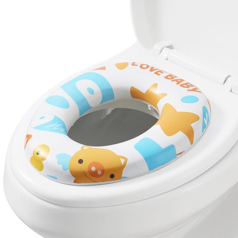 Ảnh Đệm Toilet Ngồi Đi Vệ Sinh Êm Ái Bệ Thu Nhỏ Bồn Cầu Cho Bé Yesure 3