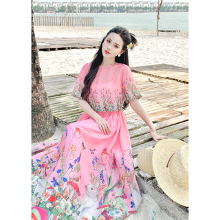 Sét áo tay con chân váy siêu xinh, du lịch biển Hè