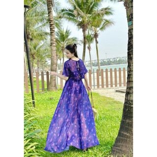 Sét áo tay con chân váy siêu xinh, du lịch biển Hè