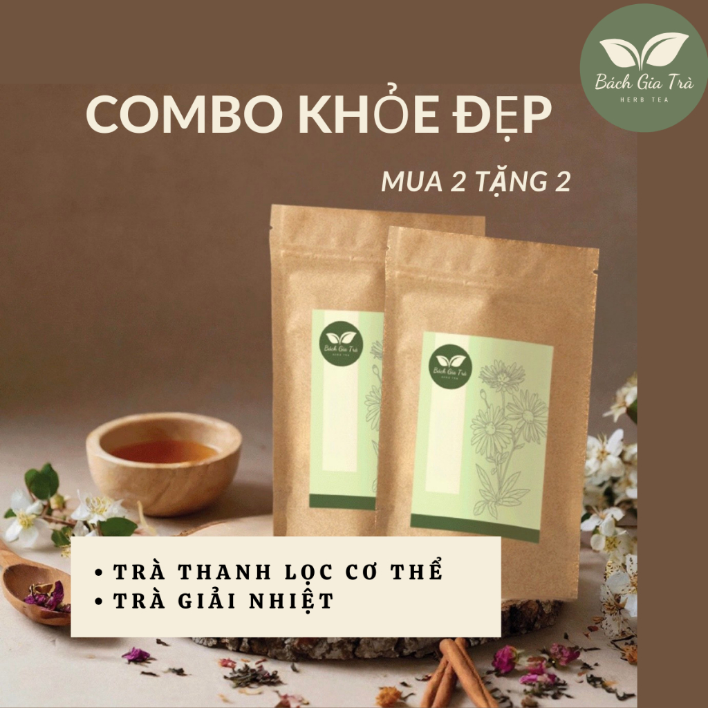 Trà Giải Nhiệt Và Trà Thanh Lọcơ Thể Bách Gia Trà - Hình Ảnh Thực Tế