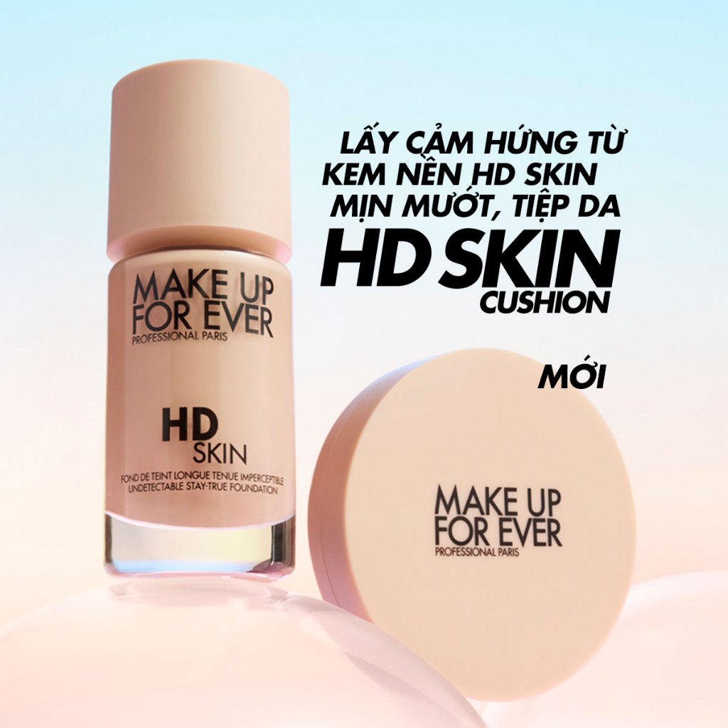 Ảnh MỚI - Phấn Nước Mướt Mịn, Tiệp Da HD Skin Cushion 15g SPF 50+/PA +++ - MAKE UP FOR EVER 4