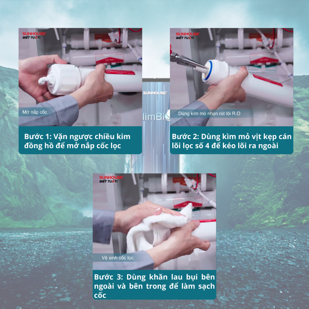 Màng RO Sunhouse UltraPURE Membranes Model SHA-ROV7 Công Suất 75GPD Dùng Được Cho Các Máy Lọc Nước RO