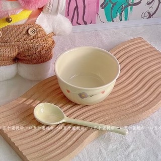 Set 2 Chén Bát  + 2 Thìa Ăn Sang Chảnh - Làm Quà Tặng Hết Nước Chấm - Hàng Đẹp Dày Dặn- Alulu.store