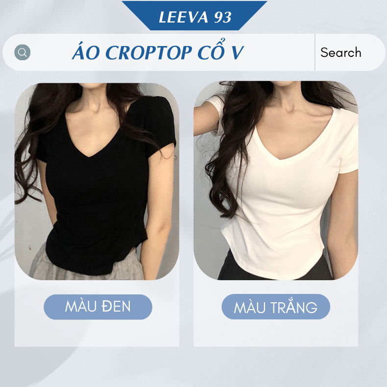 Áo thun croptop cổ V áo body dáng ôm áo thun tay ngắn dáng ôm ngọt ngào vạt bầu ngắn tay màu trơn 618